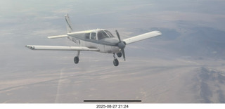 N8377W in formation flight