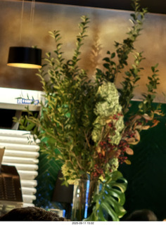 Midtown Manhattan restaurant - flowers