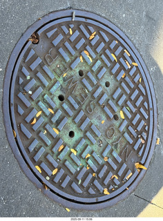 Midtown Manhattan - manhole cover