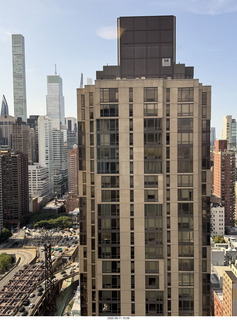 Midtown Manhattan - lady with cool bird