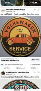 Facebook - Volkswagon service