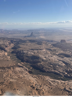 shanley pics - aerial near Monument Valley