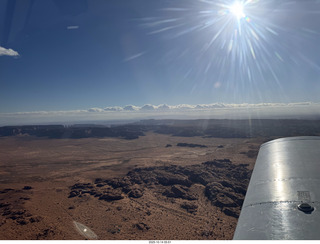 shanley pics - aerial near Monument Valley