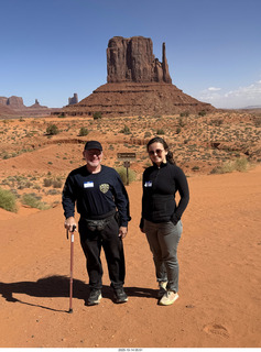 171 a2n. shanley pics - Monument Valley - tour - Adam and Shanley