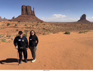 172 a2n. shanley pics - Monument Valley - tour - Adam and Shanley
