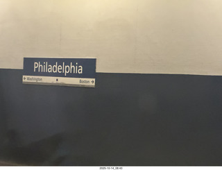 train sign Philadelphia