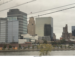 view from the train in Philadephia