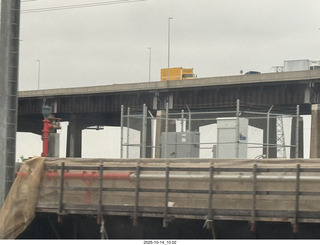 view from the train in Philadephia