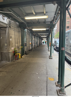 New York City sidewalk