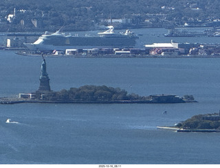 New York City - Empire State Building view - Statue of Liberty