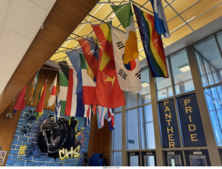 Cheltenham High School - flags