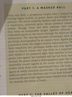 Philadelphia Ballet - Evening of Horrors program