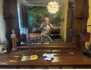 Adam's infected finger