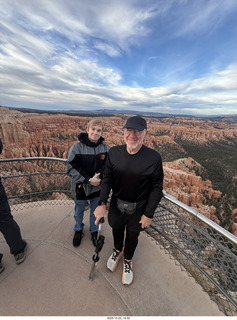 171 a2n. Bryce Canyon National Park Amphitheater - Tyler and Adam