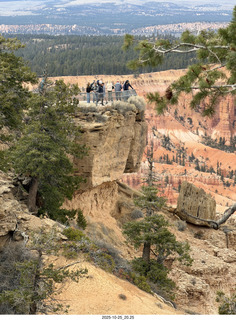 283 a2n. TF - Bryce Canyon National Park - view of a viewpoint