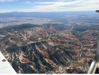 158 a2n. aerial - hills near Bryce Canyon National Park