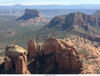 291 a2n. aerial - Sedona - Cathedral Rock