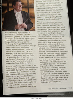 Symphony Hall - The Phoenix Symphony program