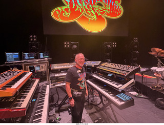 274 a2p. Mesa Arts - Yes - pre-show stage tour - Adam