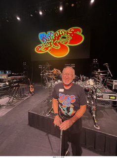 278 a2p. Mesa Arts - Yes - pre-show stage tour - Adam