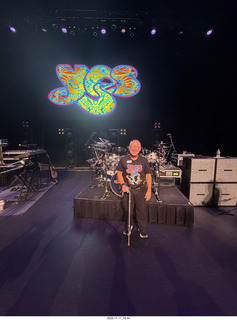 279 a2p. Mesa Arts - Yes - pre-show stage tour - Adam