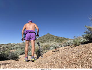 289 a2p. Brown's Ranch hike - Adam