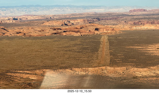 155 a2q. aerial - Utah - backcountry flying - airstrip