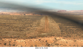158 a2q. aerial - Utah - backcountry flying - airstrip