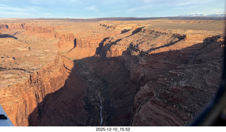 168 a2q. aerial - Utah - backcountry flying - Mineral Canyon
