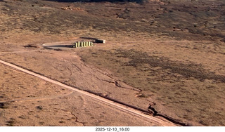 189 a2q. aerial - Utah - backcountry flying - funky tanks