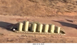 190 a2q. aerial - Utah - backcountry flying - funky tanks