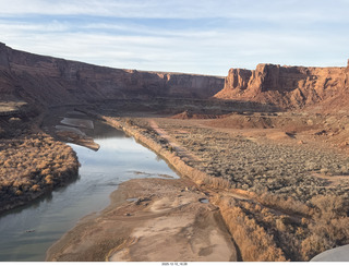 209 a2q. aerial - Utah - backcountry flying - Mineral Canyon airstrip