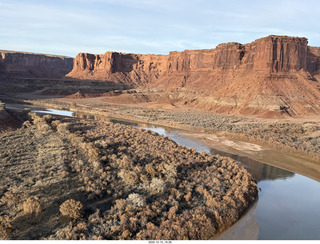 212 a2q. aerial - Utah - backcountry flying - Mineral Canyon airstrip