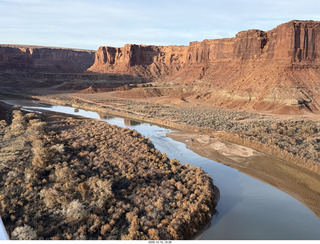 213 a2q. aerial - Utah - backcountry flying - Mineral Canyon airstrip