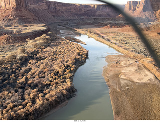214 a2q. aerial - Utah - backcountry flying - Mineral Canyon airstrip