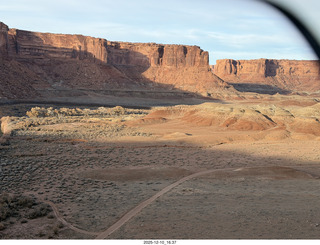 220 a2q. aerial - Utah - backcountry flying - Mineral Canyon