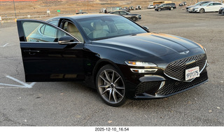 355 a2q. our rental car - Kia Genesis