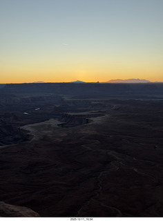 Utah - Canyonlands National Park sunset