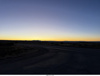 Utah - Canyonlands National Park drive back to Moab