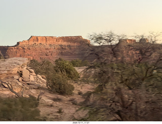 Utah - Canyonlands National Park drive back to Moab