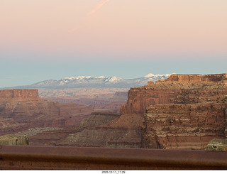 Utah - Canyonlands National Park drive back to Moab