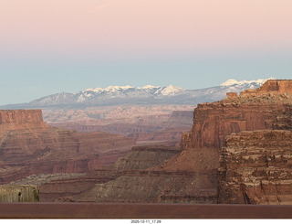 Utah - Canyonlands National Park drive back to Moab