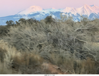 Utah - Canyonlands National Park drive back to Moab