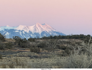 Utah - Canyonlands National Park drive back to Moab