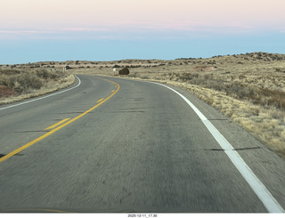 Utah - Canyonlands National Park drive back to Moab