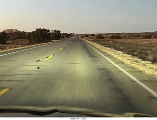 Utah - Canyonlands National Park drive back to Moab