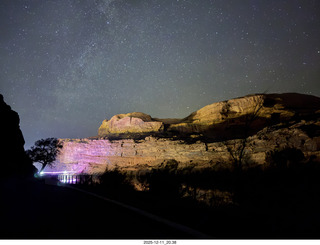 Utah - just outside Moab - night