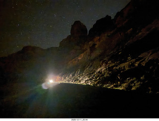 Utah - just outside Moab - night