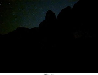 Utah - just outside Moab - night