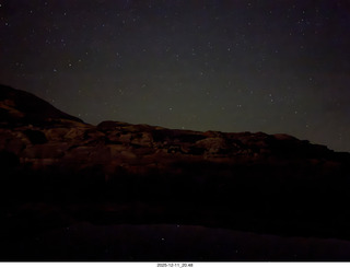 Utah - just outside Moab - night